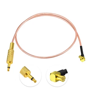 MCX-Stecker,rechtwinklig auf 3,5-mm-Mono-1/8"-TS-Stecker,50Ω Pigtail RG316-Kabel - Picture 1 of 4