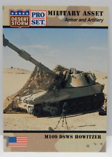 Military M109 DSWS Howitzer Trading Card #205
