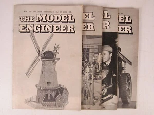 The Model Engineer Magazine 1952 Lot of 4 Steam Mechanical Engineering - Picture 1 of 3
