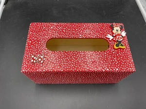 Minnie Mouse Tissue Box Art By Aaron Goodwin 1/1 Painting Size Is 10x6 Disney - Picture 1 of 5