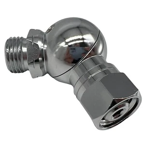 SF-1: Atemregler Winkel Swivel Drehgelenk 360° Grad Adapter Mitteldruck 2.Stufe - Picture 1 of 4