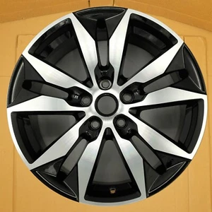 For Chevy Malibu OEM Design Wheel 18" 18x8.5 2016-2024 Machined Black Rim 5716 - Picture 1 of 8