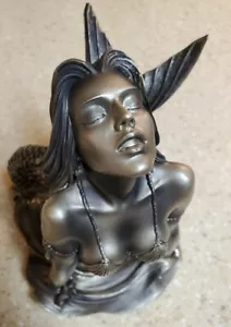 ORNAMENTO CAPPUCCIO SIRENA RARO ideale per canna da ratto grande dea - Foto 1 di 24