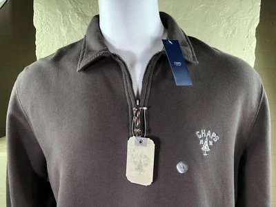 NWT Chaps Ralph Lauren 1/4 Zip Pullover Sweatshirt 1978 Moosehead Lake Sz XL - Image 1 of 4