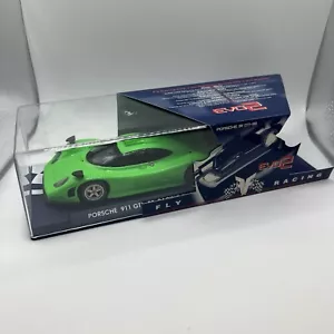 FLY Racing EVO2 Green Porsche 911 GT1 98 1/32 Slot Car NEW 07003 - Picture 1 of 6