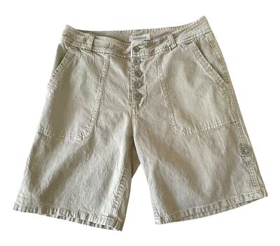 Pantalones Cortos Ajustables SUNDANCE Everyday Explorer Talla 6 Bronceados Convertibles 5 Botones Mosca Foto 1 de 4