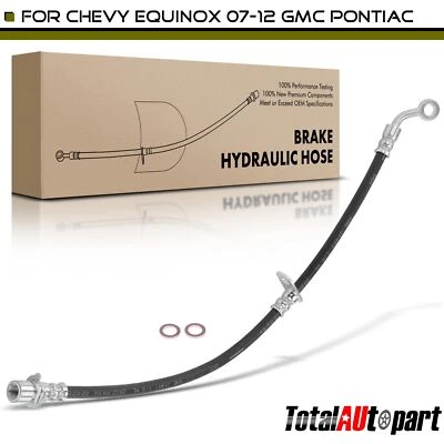 Manguera hidráulica de freno para Chevrolet Equinox 2007-2012 GMC Pontiac lado izquierdo trasero Foto 1 de 4