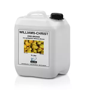 Williams-Christ Edelbrand, Destillat, 5 L Kanister, Großgebinde Alkohol - Bild 1 von 12
