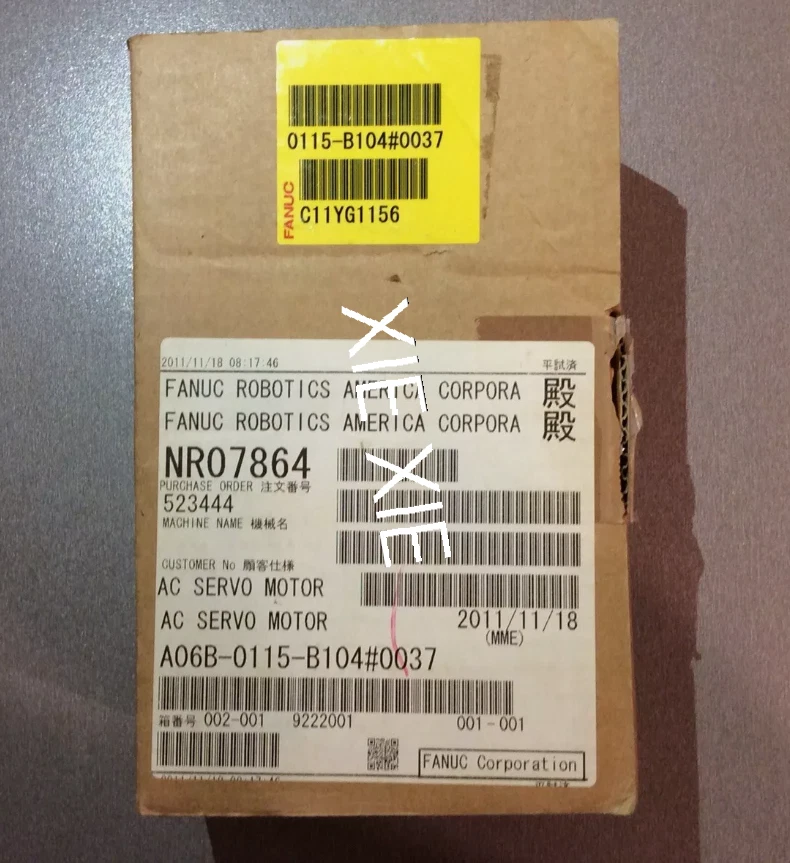 FANUC  A06B-0115-B104#0037 Brand new Servo Motor shipping  Via Fedex or DHL - Image 1 of 1