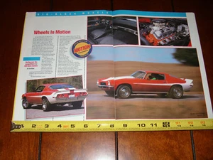 Camaro Motion Performance Phase III 1971 artículo original 1989 - Imagen 1 de 12