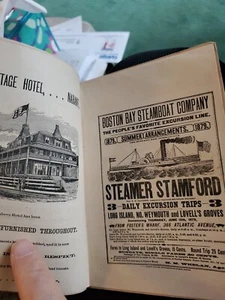 1879 Illustrated History of Boston Harbor RARE! - Picture 1 of 6