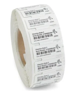 Zebra 10026767 Silverline Blade Ii Rfid 400 Adhesive Labels In Acrylic - Picture 1 of 2