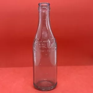 Vintage Coca Cola Butelka Cola Szkło Oryginalne kolekcjonerskie Rzadkie ewentualnie 1916 - Zdjęcie 1 z 9