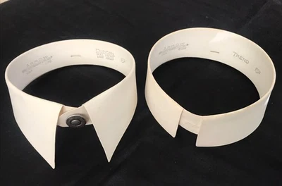 ANTIGUA Camisa Victoriana Eduardiana Estilo Flecha Para Hombre Collares Almidonados 15.2 Foto 1 de 4