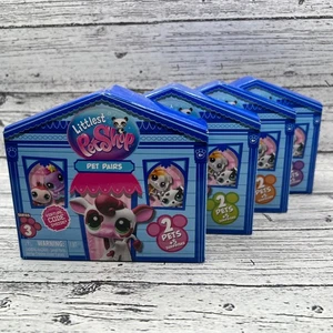 Hasbro Littlest Pet Shop Haustierpaare 4 Stück Serie 3 - Bild 1 von 9