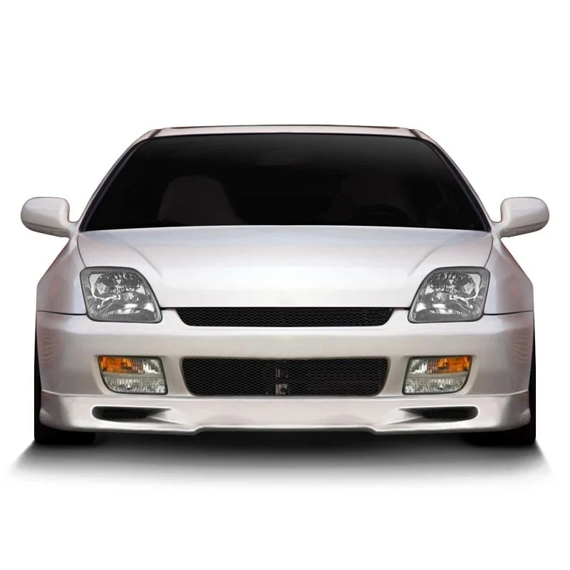 For Honda Prelude 97-01 Front Bumper Lip Spoiler Track Style Fiberglass Front - Image 1 of 4