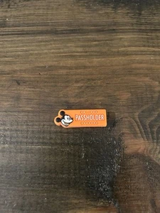 Disney Parks Jahreskartenhalter orange Magicband Slider MickeyMouse eingestellt - Bild 1 von 2