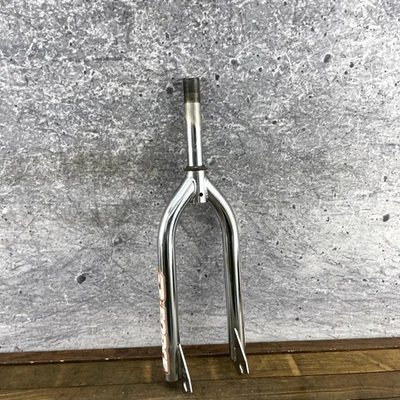 Vintage 1995 Dyno D-Force Akisu BMX Fork Chromoly Chrome 1in Threaded 20 in - Image 1 of 4