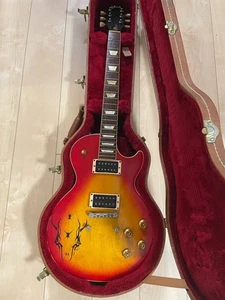 Electric Guitar Gibson Les Paul Classic Cherry Sunburst 81367 & Case Sold As Is - Picture 1 of 10