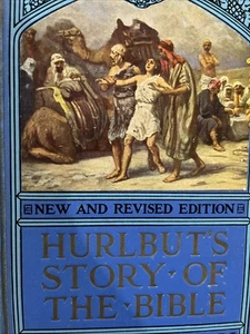 Hurlbuts Geschichte der Bibel für Jung & Alt 1932 Hardcover Buch illustriert - Bild 1 von 13