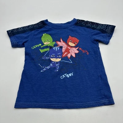 Camiseta PJ Masks Juvenil Niño 5T Estampado Gráfico Azul ..#34439 Foto 1 de 4