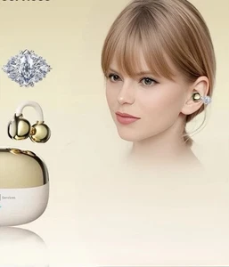 Lenovo LE302 Bluetooth Ear Clip Headphones Ear Buds With Ear Jewelry Included - Picture 1 of 10