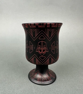 Disney Star Wars Galaxy's Edge Darth Vader Black Red Ceramic Chalice Coffee Mug - Image 1 of 4