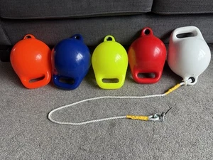 Verankerung Pick Up Boje Kit 8 Zoll Bouy 1,5 m 10 mm Nylonseil Verzinkung Fingerhut & Fessel - Bild 1 von 7