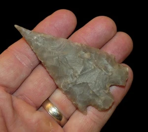 MONTELL KIMBLE CO TEXAS AUTHENTISCHE INDISCHE PFEILSPITZE ARTEFAKT SAMMLERSTÜCK RELIKAT - Bild 1 von 9