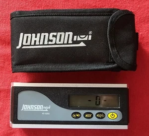 Johnson 40-6060 Electronic Digital Level - Level Inclinometer - With Case WORKS  - Picture 1 of 22