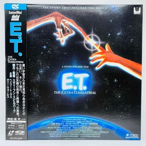E.T. (SF078-1555) /w Obi Japanese Laserdisc English Dub - Picture 1 of 6
