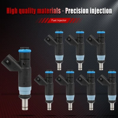 8x Inyectores de combustible para Dodge Challenger 2011-2017 Chrysler 300 2012-2014 6,4 L Foto 1 de 4