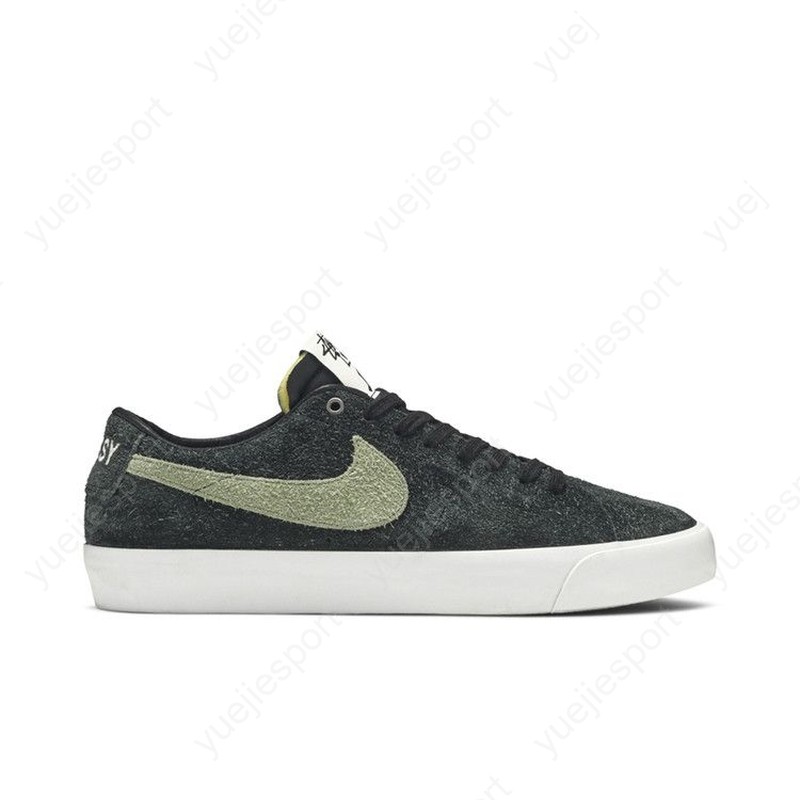 靴 28cm nike sb stussy blazer low Size 11 - Nike Stussy x Blazer SB Low Palm Green for sale