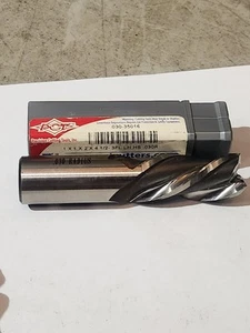 Utensili da Taglio di Precisione 1" Fine Fresa #35016 HSS 1x1x2x4-1/2" LH Taglio 3 Flauti - Foto 1 di 15