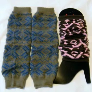 2 PAIRS SEXY DANCE WEAR LEG TIGHT WARMERS SOCKS P05 - Picture 1 of 1
