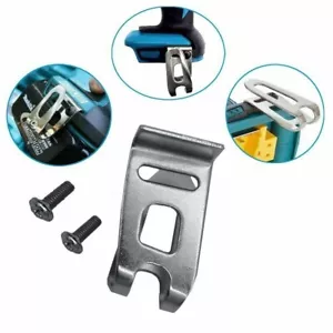 3x gancho con clip de cinturón para taladros inalámbricos Makita 18V LXT controlador de impacto herramienta eléctrica XY - Imagen 1 de 5