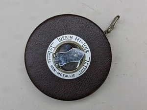 Vintage Lufkin Hi-Line Maßband 50 Fuß Maßband nichtmetallisches Tuch - Bild 1 von 4