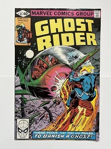 MARVEL COMICS GHOST RIDER Vol 1 # 45 - To Banish a Ghost! 1980, Spiderman Ad - Picture 1 of 2