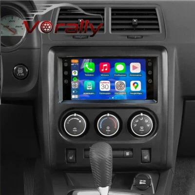  For 2008-2014 Dodge Challenger Android 13 Stereo Car Radio GPS Carplay Player - Image 1 of 4