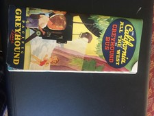 1937 See California Greyhound Bus Brochure
