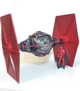 Star Wars Andor Tie Fighter Interceptor Black Series Mandalorian Vintage - Picture 1 of 12