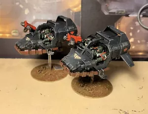 Lotto 40k Dark Angels Land Speeder x2 *dipinti* - Foto 1 di 13