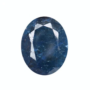 Certified Natural Blue Sapphire 34.00 CT Oval Cut Loose Gemstone Jewelry Making - Picture 1 of 7