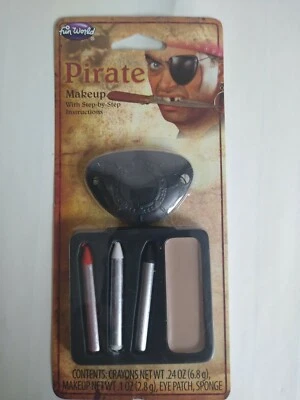 Costume/Halloween Pirate Makeup Crayon Eye Patch Fun World - Image 1 of 2
