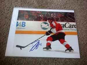Michael Del Zotto Autographed 8x10 Photo Philadelphia Flyers Rangers Predators - Picture 1 of 2