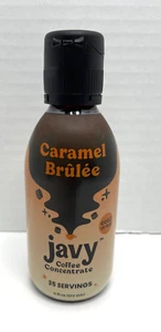 Caffè concentrato JAVY - 35 porzioni - freddo o caldo - 6 once - caramello Brulee - NUOVO - Foto 1 di 4