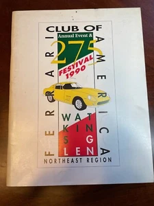Ferrari Club of America Annual Events & Festivals 1990 Magazine - Picture 1 of 1