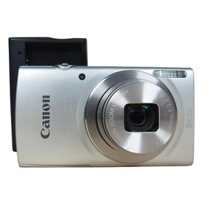 Canon PowerShot ELPH 180 20.0MP Digitalkamera Bundle silber mit Ladegerät + Akku - Bild 1 von 9