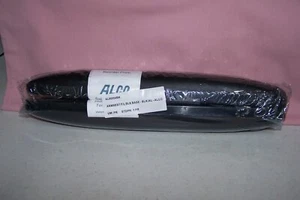 Alco Full Length 13" Black Vinyl Padded Wheelchair Arm Rest 1 Pair NEW in Pack - Picture 1 of 2