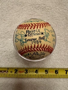 SDSU Aztecs Baseball 1984 Official League Team Signed Baseball - Picture 1 of 10